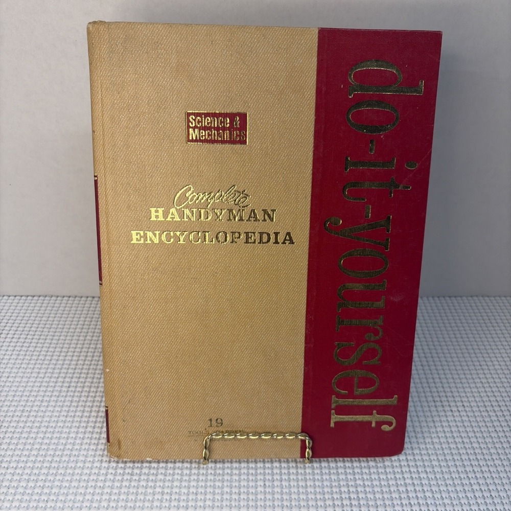 Science mechanic Handyman Encyclopedia 1975 Volume 19
